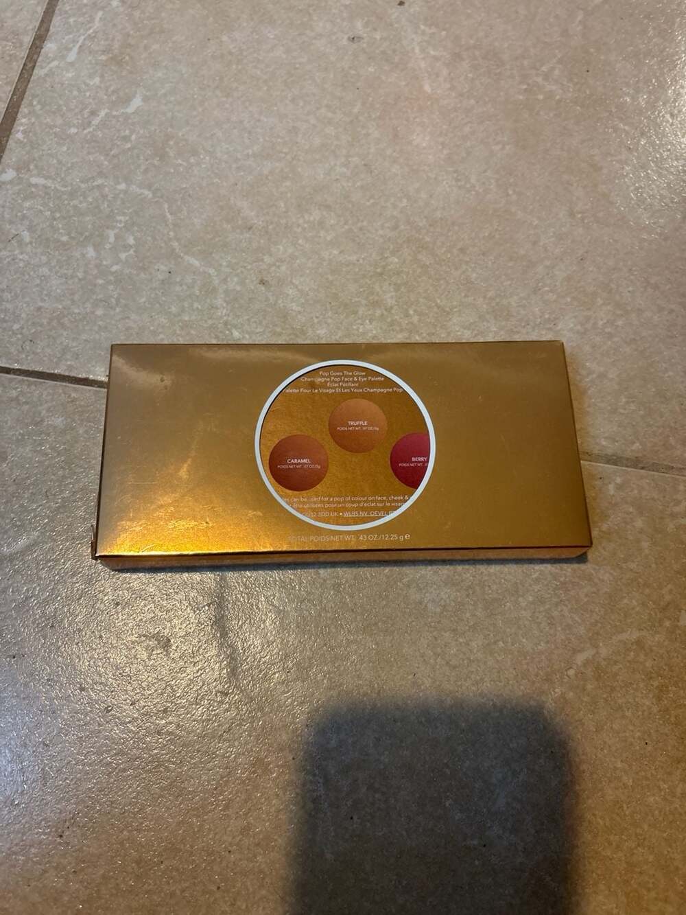 BECCA Pop Goes the Glow Champagne Pop Face & Eye Palette, 0.43 oz